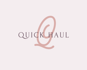 Feminine Elegant Brand logo design