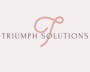 Feminine Elegant Brand logo design