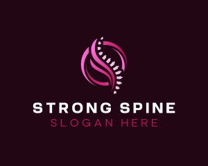 Spine Body Chiropractor logo design