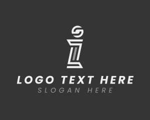 Modern Startup Letter I logo