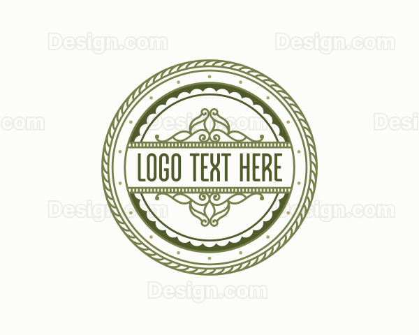 Liquor Distillery Brand Logo