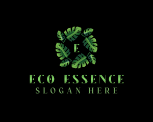 Eco Nature Leaf logo design