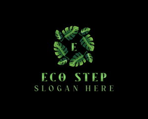 Eco Nature Leaf logo design