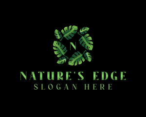 Eco Nature Leaf logo design