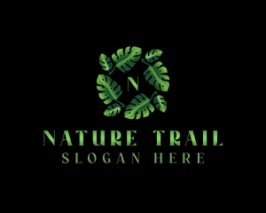 Eco Nature Leaf logo design