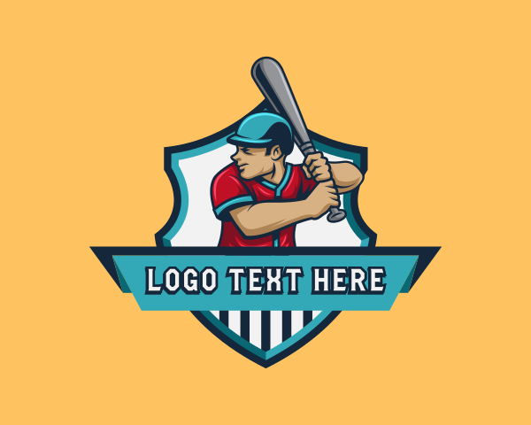 Batsman logo example 3