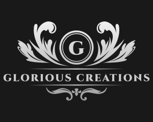 Luxury Ornate Crest logo design