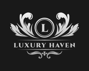 Luxury Ornate Crest logo design