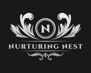 Luxury Ornate Crest logo design