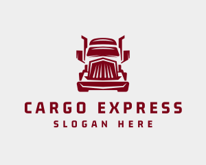 Red Express Trucking logo design