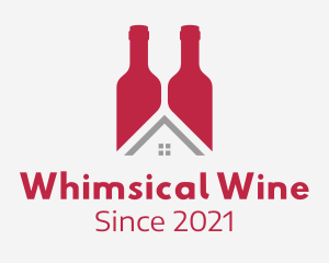 Wine House Cellar  logo design