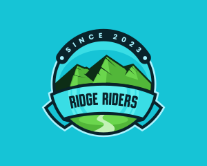 Outdoor Mountain Valley logo design