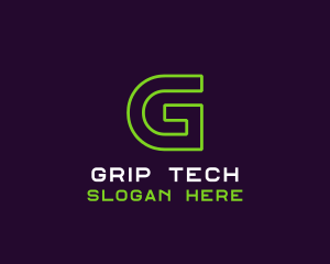 Gaming Technology Software logo design