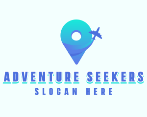 Travel Tour Airplane logo