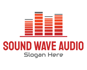 Audio Record Wave logo