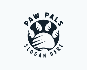 Wild Paw Veterinary logo design