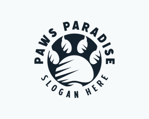 Wild Paw Veterinary logo design