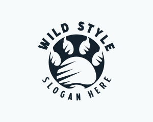 Wild Paw Veterinary logo design