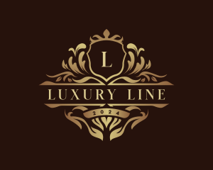 Luxury Shield Crest logo design