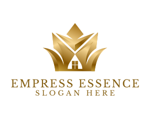 Classy Golden House logo design