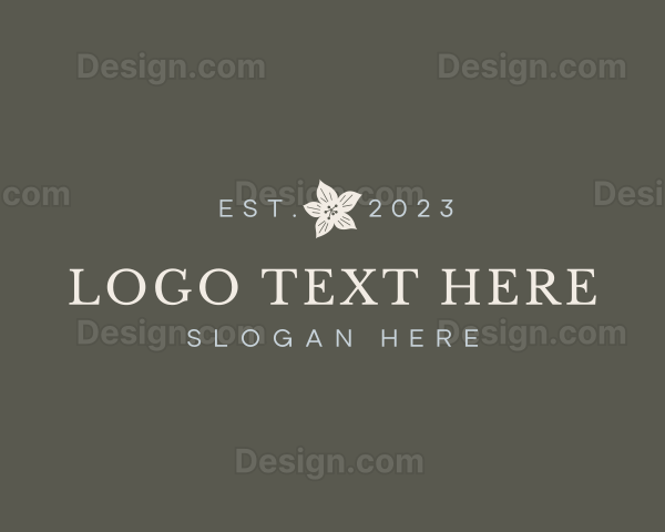 Luxury Flower Company Logo