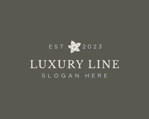 Luxury Flower Company logo design