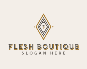 Diamond Jewelry Boutique logo design