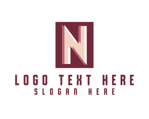 Fashion Apparel Letter N Logo