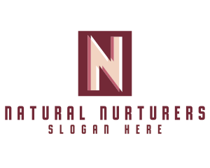 Fashion Apparel Letter N logo design