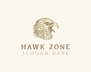 Hawk Falcon Bird logo