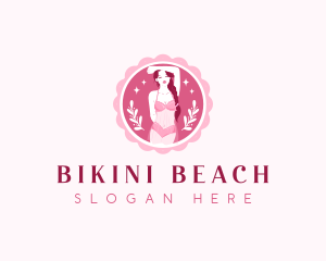 Woman Lingerie Fashion logo design