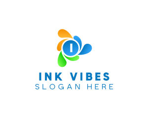 Ink Paint Splash logo