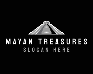 Mayan Temple Architecture logo