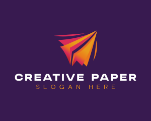 Paper Plane Origami logo