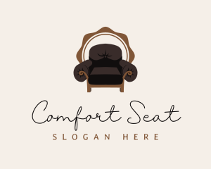 Premium Sofa Chair logo design