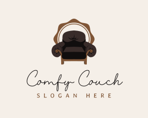 Premium Sofa Chair logo design