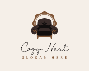 Premium Sofa Chair logo design