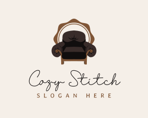 Premium Sofa Chair logo design