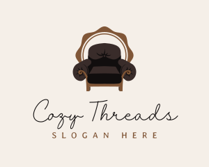 Premium Sofa Chair logo design