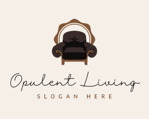 Premium Sofa Chair logo design