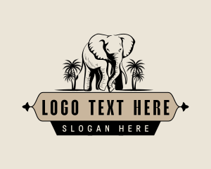 Wildlife Elephant Jungle logo