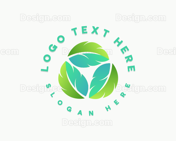 Nature Leaf Recycle Logo