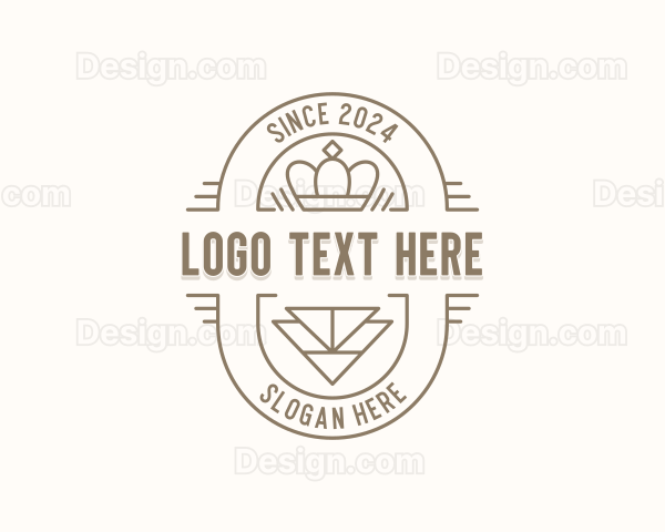 Regal Crown Elegant Logo