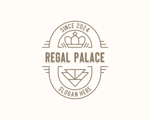 Regal Crown Elegant logo design