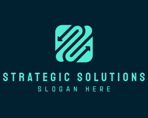 Arrow Startup Company logo design