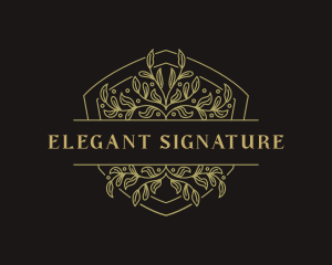 Elegant Ornamental Decoration logo design