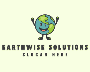 Environmental Globe Planet logo