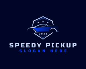 Pickup Car Vehicle logo