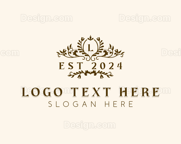 Elegant Garden Wedding Logo