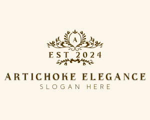 Elegant Garden Wedding logo design